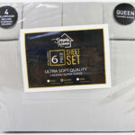 Juego de sabanas 6 pzas queen size 45491